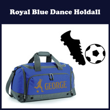 Personalised football holdall - personalised,