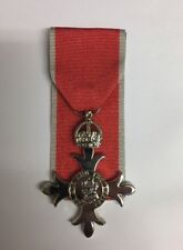 MBE Member Of The British Empire Full Size Medal Civilian Copy Superb Replica