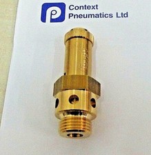 1/2 Bsp Safety Blow Off Valve,10 Bar,150 PSI Pressure Relief Valve & Certificate