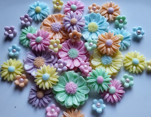 Spring edible fondant - spring,