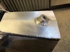 TRIUMPH DAYTONA 675 2013   765 -  RACE FAIRING BRACKET STEERING DAMPER MOD.