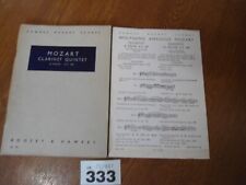 MOZART Piano Concerto in D Major K.V.537 / No.278 Hawkes Pocket Score