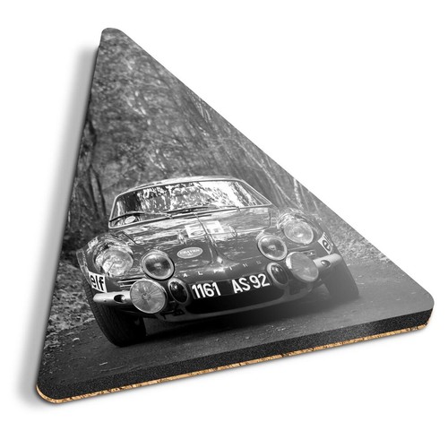 Triangle coaster bw - -,