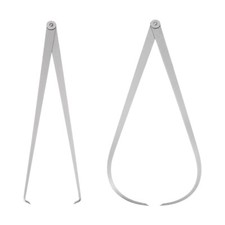 Firm Joint Inside Outside Caliper Set 400mm 16Inch Steel Firm Friction Joint New