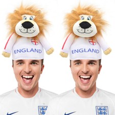 2 PACK ENGLAND LION HAT