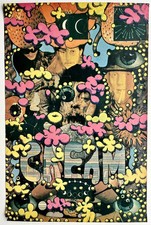 "CREAM" poster by MARTIN SHARP. Oz magazine