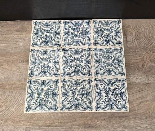 Antique tiles art nouveau - tiles, ha
