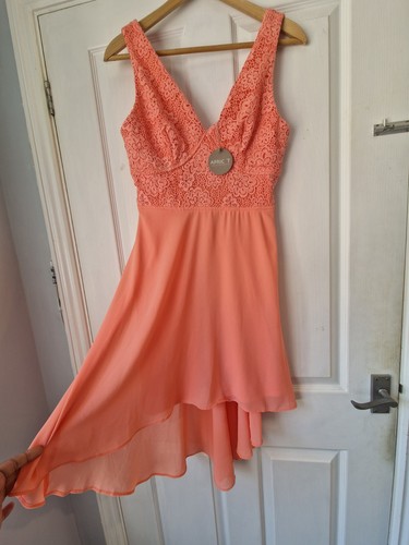 Ladies apricot dress coral - #ladies,