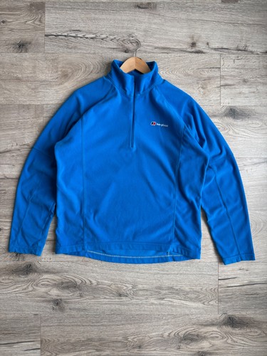 Berghaus zip blue fleece - berghaus,