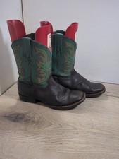 Justin Kids Cowboy Boots Size