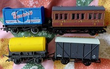 4 Hornby trucks/wagons tanker