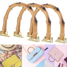 With Buckle Bamboo Bag Handles Detachable Handbag Band Handle  Gift Box
