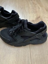 Nike Huarache Boys Trainers In Black Size 5.5UK/38Eur