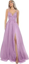New Tulle Prom Dress Long