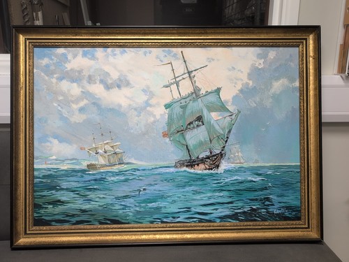 Large oil painting - large,