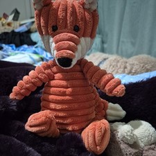 Jellycat Cordy Roy Fox Plush Toy good used condition rare and retired 