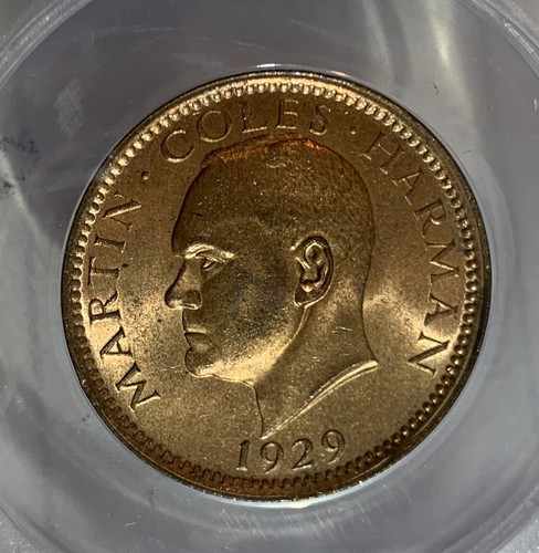 1929 lundy copper coin - 💥1929,