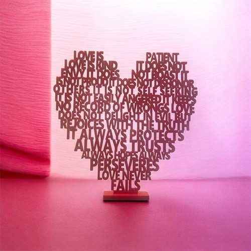 Red heart shaped - heart-shaped, sculpture