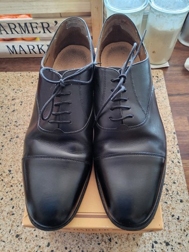 Barker luton black - black, calf