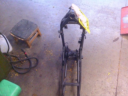 Honda cb125r frame logbook - cb125r, v5