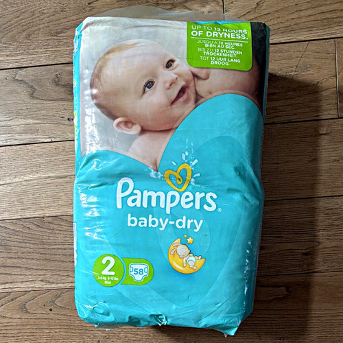 Pampers baby dry disposable - baby-dry,