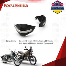 Genuine Royal Enfield Black Adventure Handguards For Himalyan Scram 440 1990211