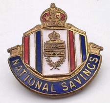 Vintage National Savings Lapel