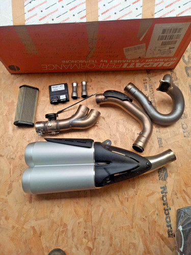 Genuine ducati exhuast for - genuine,