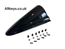 Yamaha Yzf R 125 front screen 2008-2018 Double Bubble Screen Dark tint + Bolts