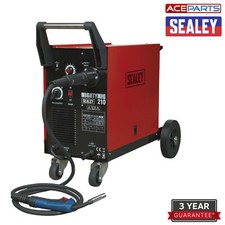 Sealey MIGHTYMIG210 Professional Gas No-Gas MIG Welder 210Amp Welding