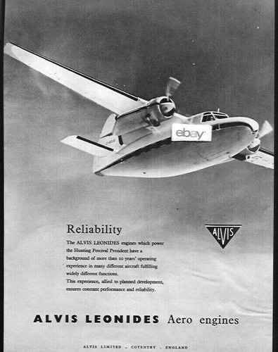 Hunting percival aircraft - percival, the