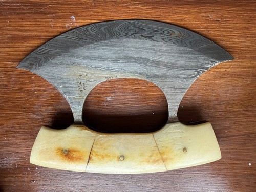 Damascus blade leather working - damascus,