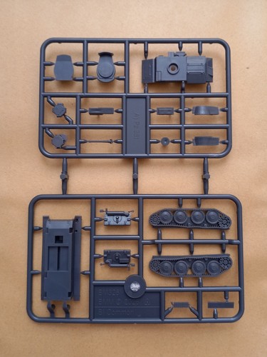German panzer tank - tank, sprue