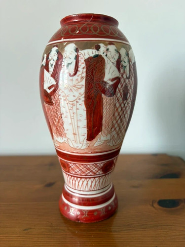 Antique japanese kutani - japanese,
