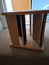 Vintage Wooden 72 CD Rack