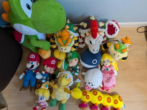 Mario plush doll set 15 - mario,