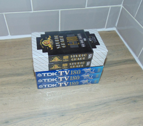 Video cassettes tdk - 5x,