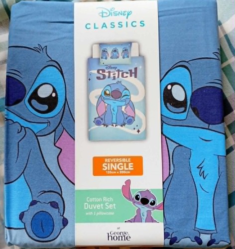 Disney stitch single duvet - stitch,