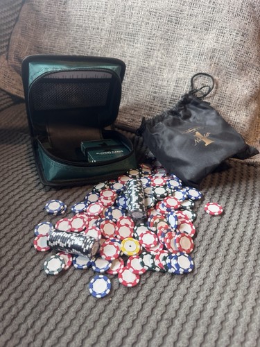 Waddingtons number poker set - 1,