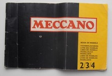MECCANO BOOK OF MODELS 2/3/4