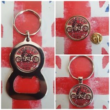 BOBBER ! OLD SCHOOL MOTORCYCLES ! CHOP CUSTOM BIKER ! KEYRING BOTTLE OPENER