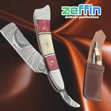 Handmade Damascus Straight