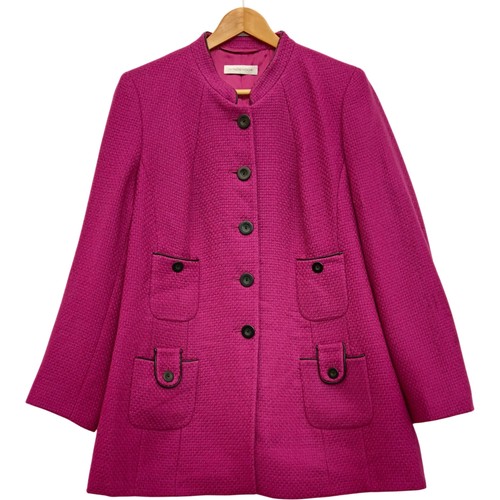 Windsmoor coat uk16 fuchsia - windsmoor,