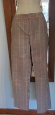 Boden Heritage check trousers - red, black,  white, beige 12 M