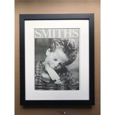 SMITHS 1986 OCTOBER TOUR (FRAMED) POSTER SIZED original music press advert from 