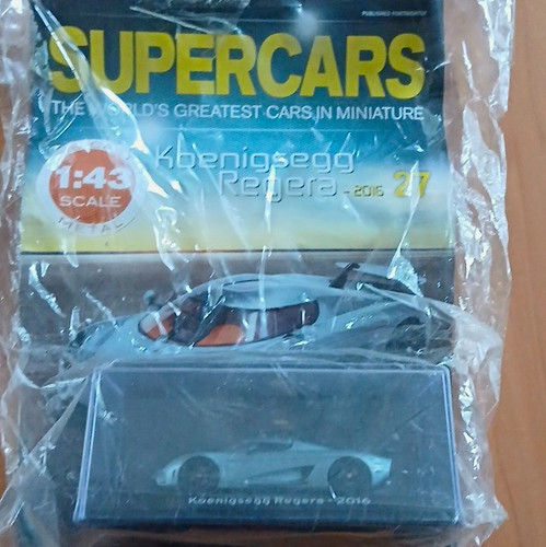 Panini supercars koenigsegg - supercars,