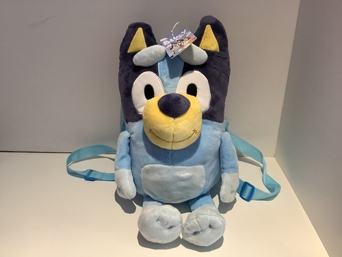 Bluey plushie backpack - bluey,