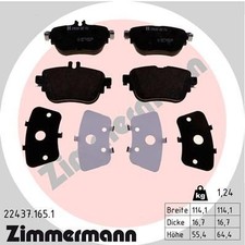22437.165.1 BRAKE PAD SET