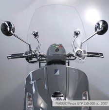 Windshield Panel White For Vespa GTV 125 250 300 ie GTV Six Days 300 GT 60