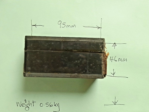 Large square ferrite power - large,